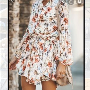 Spring floral dress!